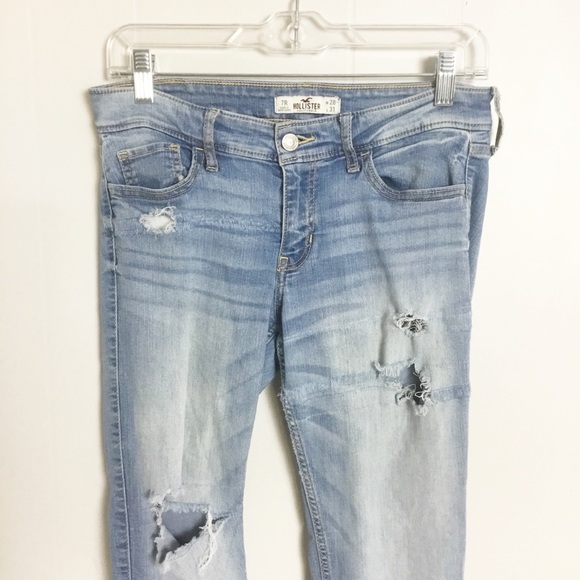 Hollister jeans size W 28 L 31 Distressed Pants Pants - Picture 2 of 5